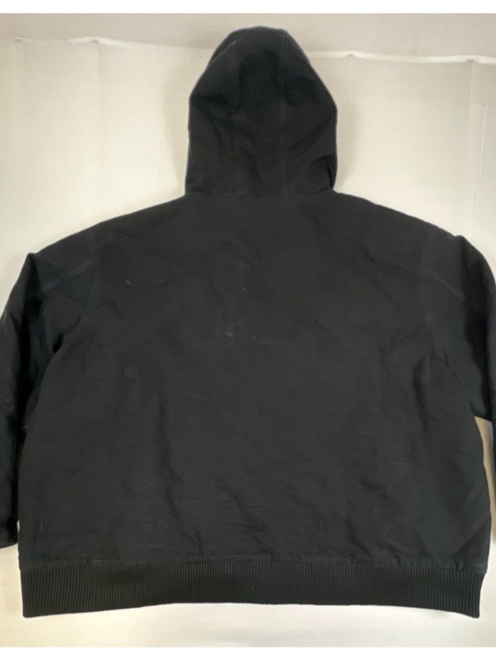 Carhartt Men 5XL Black J130 Loose Fit Quilted Lined Canvas Active Jacket - Picture 2 of 8